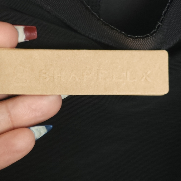 Black High-Waisted Shapewear Shorts - Picture 10 of 12